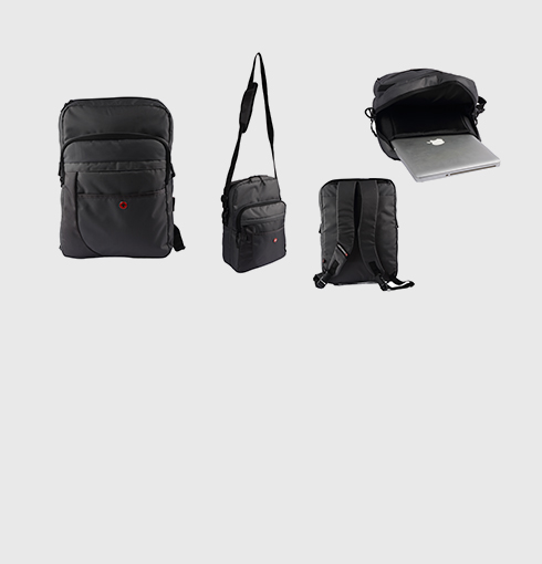 Convertible Laptop Shoulder-Backpack